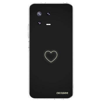 Picasee silikónový prehľadný obal pre Xiaomi 13 Pro - Heart