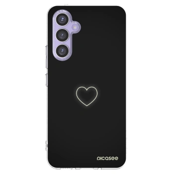 Picasee silikónový prehľadný obal pre Samsung Galaxy A54 5G A546B - Heart