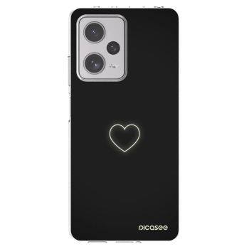 Picasee silikónový prehľadný obal pre Xiaomi Redmi Note 12 Pro+ 5G - Heart