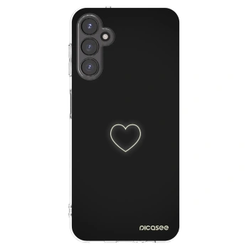 Picasee silikónový prehľadný obal pre Samsung Galaxy A14 5G A146P - Heart