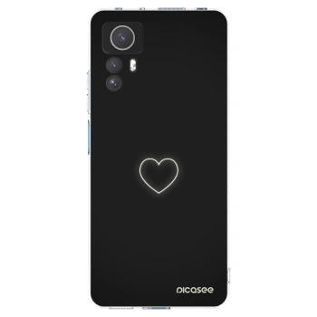 Picasee silikónový prehľadný obal pre Xiaomi Redmi Note 12S - Heart