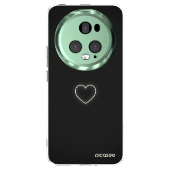Picasee silikónový prehľadný obal pre Honor Magic5 Pro - Heart