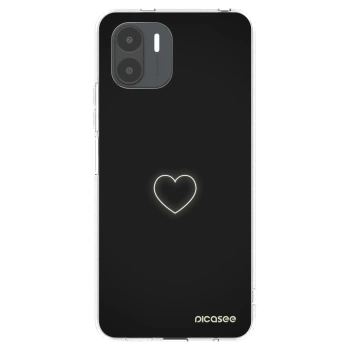 Picasee silikónový prehľadný obal pre Xiaomi Redmi A2 - Heart