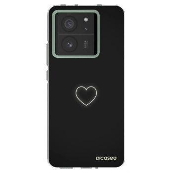 Picasee silikónový prehľadný obal pre Xiaomi 13T - Heart