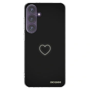 Picasee silikónový prehľadný obal pre Samsung Galaxy S24+ S926B 5G - Heart