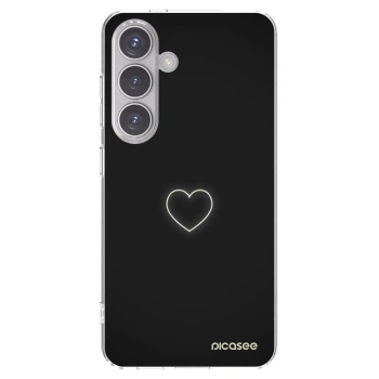 Picasee silikónový prehľadný obal pre Samsung Galaxy S24 S921B 5G - Heart