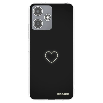 Picasee silikónový prehľadný obal pre Xiaomi Redmi 12 5G - Heart