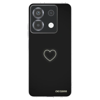 Picasee silikónový prehľadný obal pre Xiaomi Poco X6 - Heart