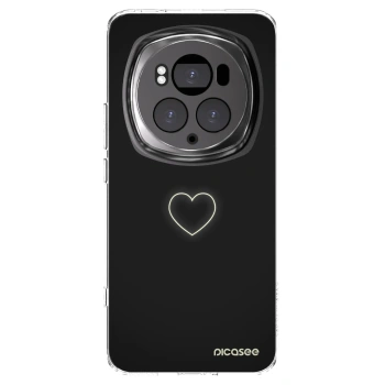 Picasee silikónový prehľadný obal pre Honor Magic6 Pro - Heart