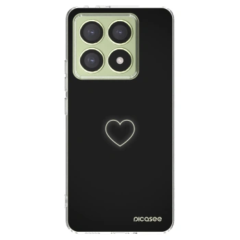 Picasee silikónový prehľadný obal pre Xiaomi 14T - Heart
