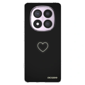 Picasee silikónový prehľadný obal pre Xiaomi Redmi Note 14 Pro 5G - Heart