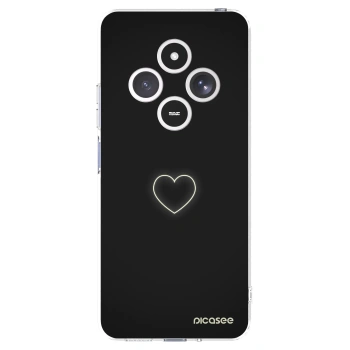 Picasee silikónový prehľadný obal pre Xiaomi Redmi 14C - Heart