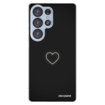 Picasee silikónový prehľadný obal pre Samsung Galaxy S25 Ultra 5G - Heart