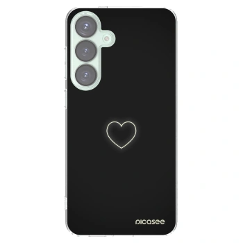 Picasee silikónový prehľadný obal pre Samsung Galaxy S25+ 5G - Heart