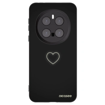 Picasee silikónový čierny obal pre Honor Magic7 Pro 5G - Heart