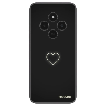 Picasee silikónový čierny obal pre Xiaomi Poco C75 - Heart