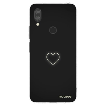 Picasee silikónový prehľadný obal pre Xiaomi Redmi 7 - Heart