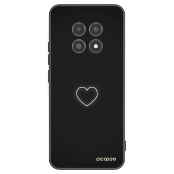 Picasee silikónový čierny obal pre Realme 12X - Heart