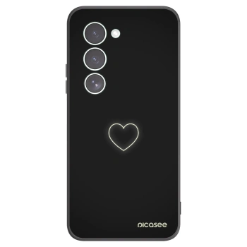 Picasee silikónový čierny obal pre Xiaomi Redmi 15 5G - Heart