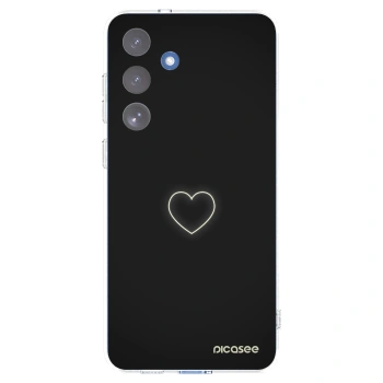 Picasee silikónový prehľadný obal pre Samsung Galaxy S25 FE 5G - Heart