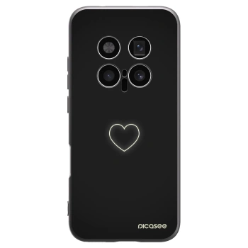 Picasee silikónový čierny obal pre Honor Magic8 Pro 5G - Heart