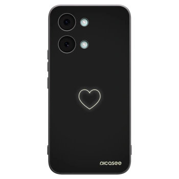 Picasee silikónový čierny obal pre Xiaomi Poco X8 Pro Max - Heart