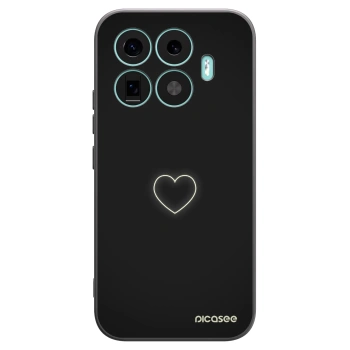 Picasee silikónový čierny obal pre Xiaomi 17T - Heart