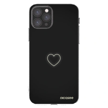 Picasee silikónový prehľadný obal pre Apple iPhone 11 Pro - Heart