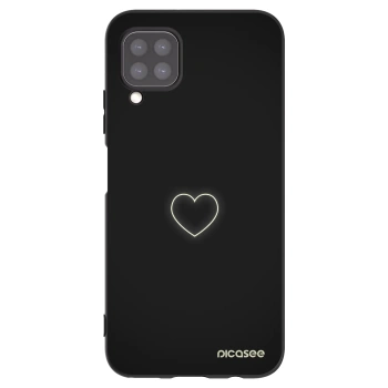 Picasee silikónový čierny obal pre Huawei P40 Lite - Heart