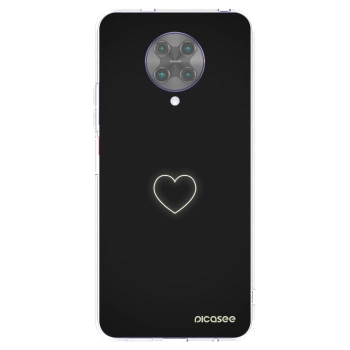 Picasee silikónový prehľadný obal pre Xiaomi Poco F2 Pro - Heart