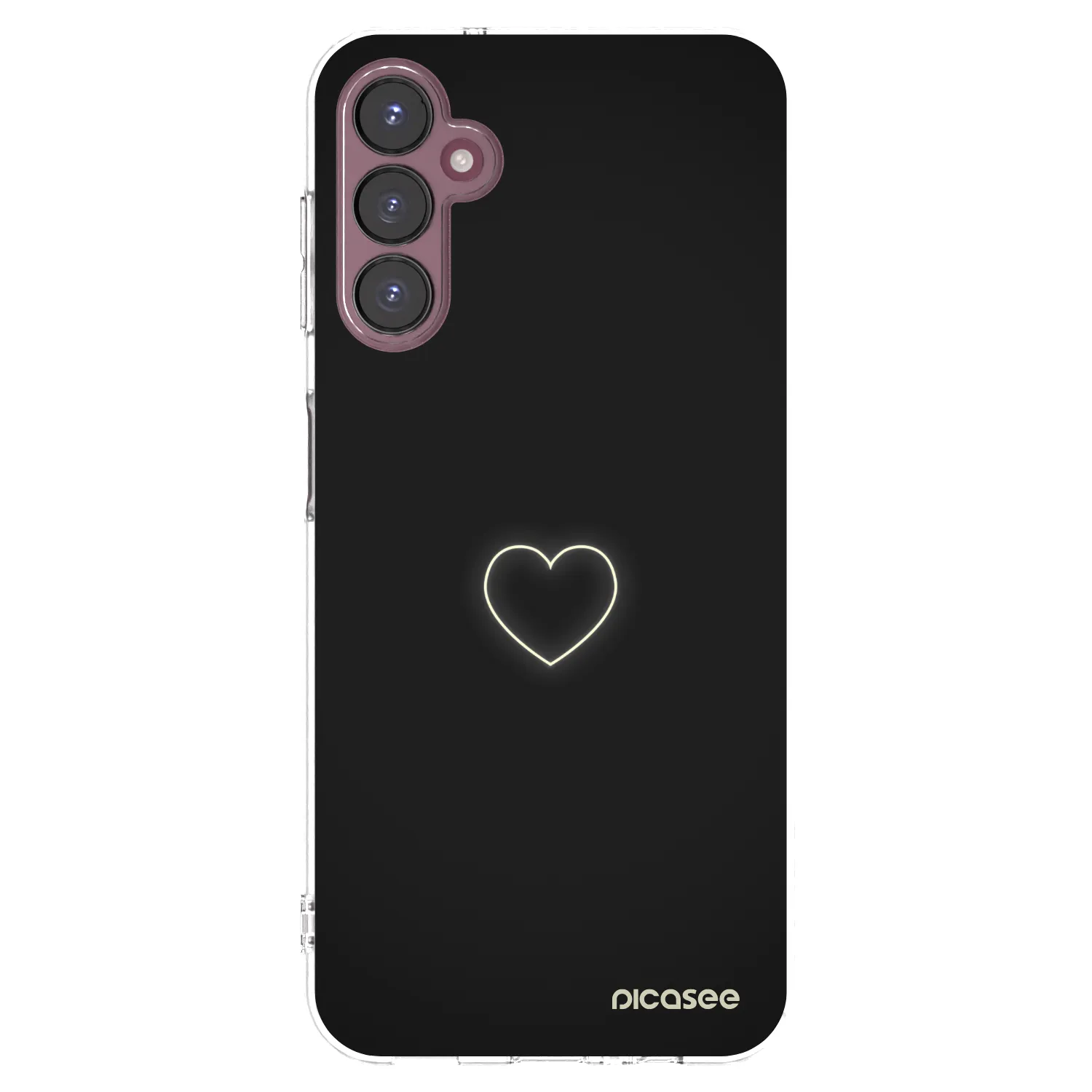 Picasee silikónový prehľadný obal pre Samsung Galaxy A05s A057G - Heart