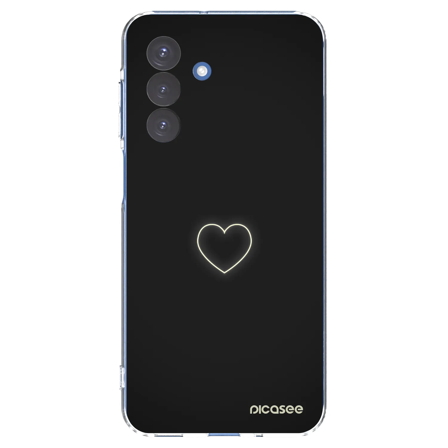Picasee silikónový prehľadný obal pre Samsung Galaxy A17 5G - Heart