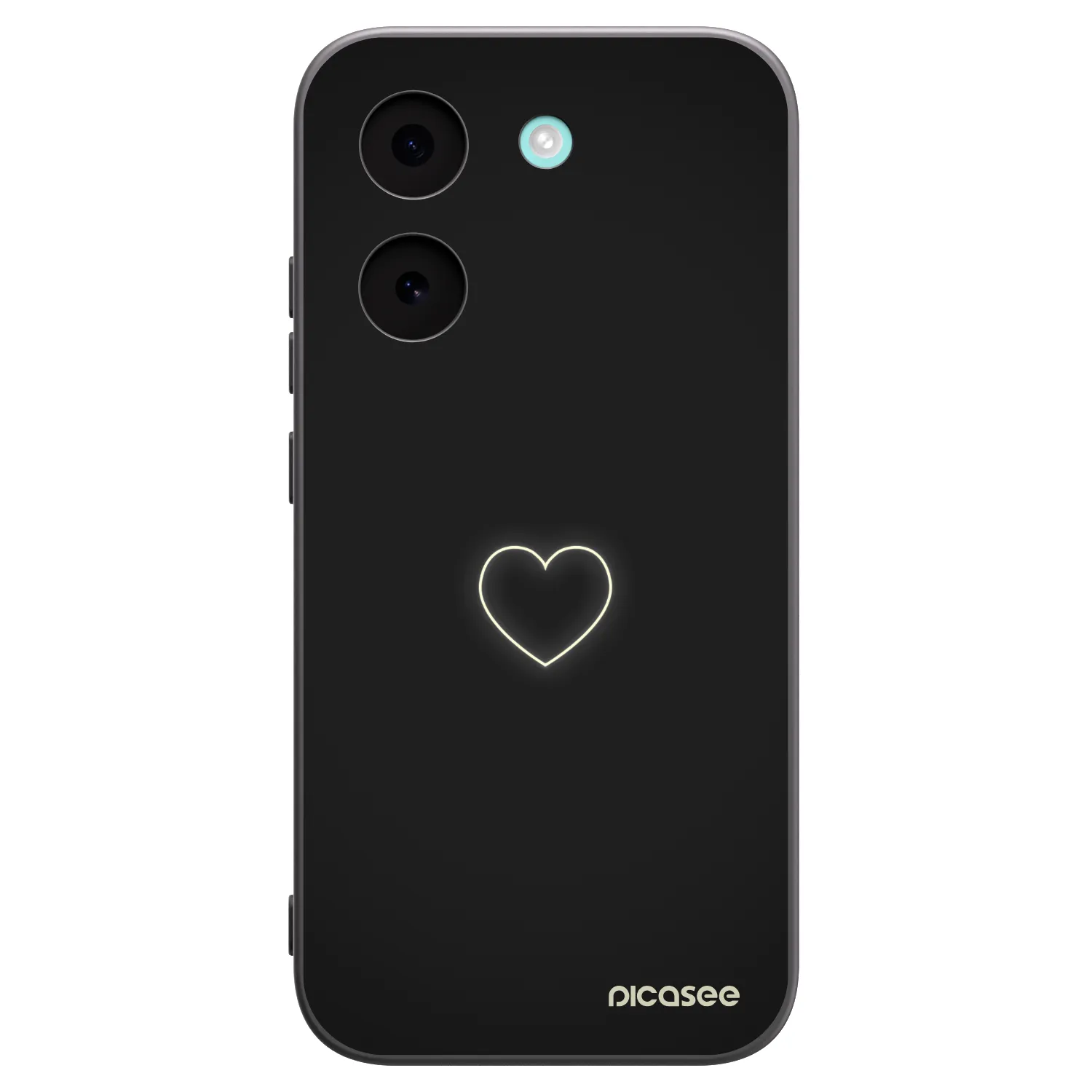 Picasee silikónový čierny obal pre Xiaomi Poco X8 Pro - Heart