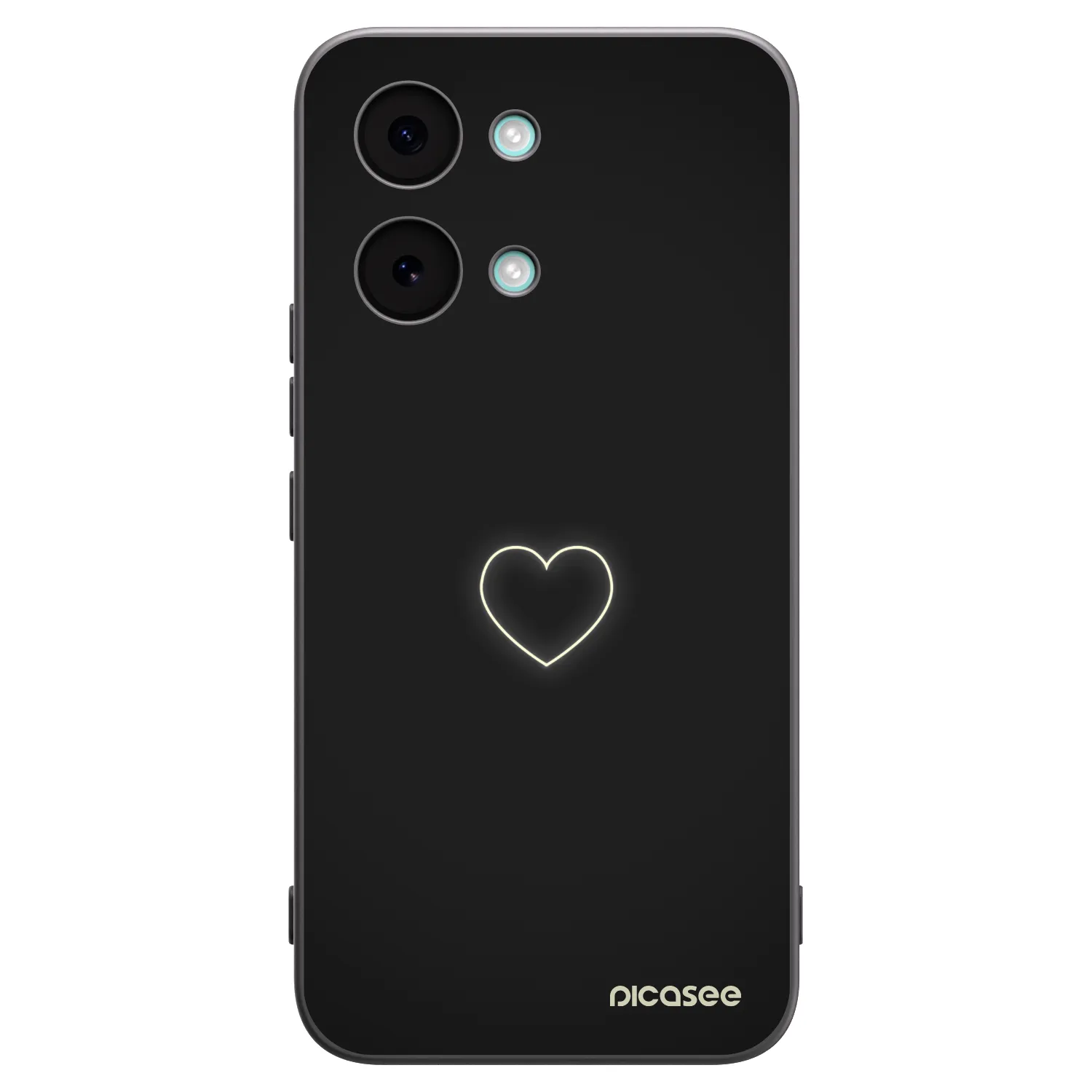 Picasee silikónový čierny obal pre Xiaomi Poco X8 Pro Max - Heart
