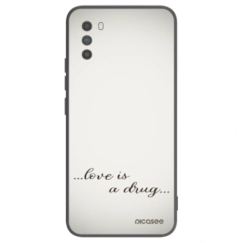 Picasee silikónový čierny obal pre Xiaomi Poco M3 - Love is a drug