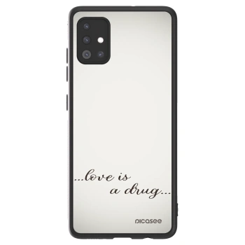 Picasee ULTIMATE CASE pro Samsung Galaxy A51 A515F - Love is a drug