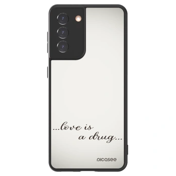 Picasee ULTIMATE CASE pro Samsung Galaxy S21 5G G991B - Love is a drug