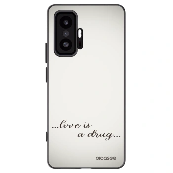 Picasee silikónový čierny obal pre Xiaomi 11T - Love is a drug