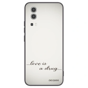 Picasee silikónový čierny obal pre Vivo Y72 5G - Love is a drug