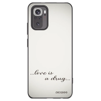 Picasee silikónový čierny obal pre Xiaomi Redmi Note 11S 4G - Love is a drug