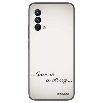 Picasee silikónový čierny obal pre Realme GT Master Edition 5G - Love is a drug