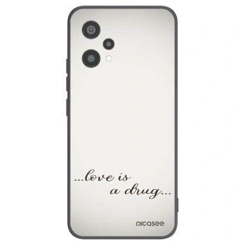 Picasee silikónový čierny obal pre Realme 9 Pro 5G - Love is a drug