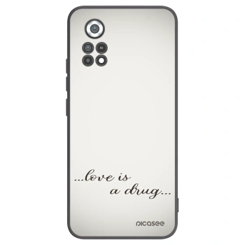 Picasee silikónový čierny obal pre Xiaomi Poco X4 Pro 5G - Love is a drug