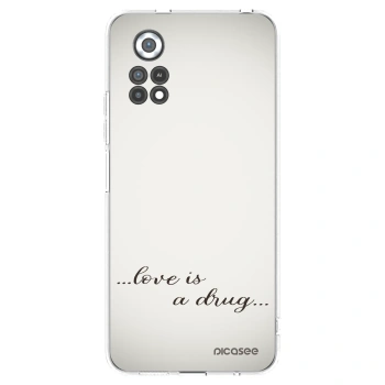 Picasee silikónový prehľadný obal pre Xiaomi Poco X4 Pro 5G - Love is a drug