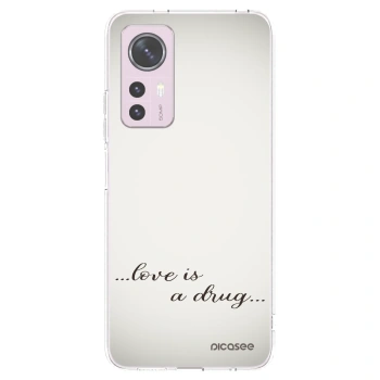 Picasee silikónový prehľadný obal pre Xiaomi 12 - Love is a drug