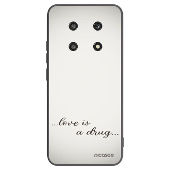 Picasee silikónový čierny obal pre Honor Magic4 Lite 5G - Love is a drug