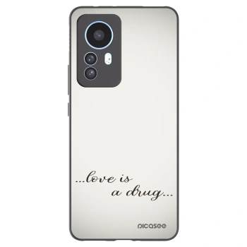 Picasee silikónový čierny obal pre Xiaomi 12T Pro - Love is a drug