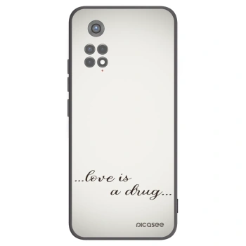 Picasee silikónový čierny obal pre Xiaomi Redmi Note 11S 5G - Love is a drug