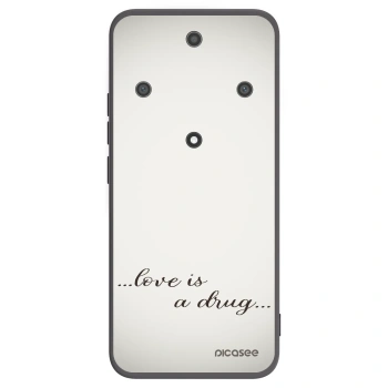 Picasee silikónový čierny obal pre Honor Magic5 Lite 5G - Love is a drug