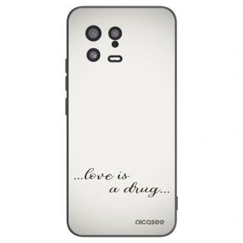 Picasee silikónový čierny obal pre Xiaomi 13 - Love is a drug